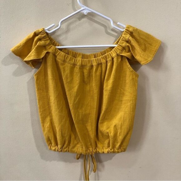 Madewell Texture & Thread Off-the-Shoulder Top - Picture 6 of 7